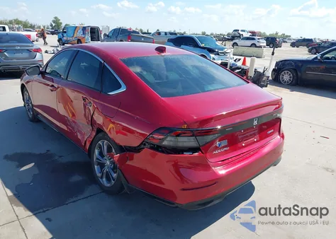 2025 Honda Accord Hybrid Ex-L из США, поврежденный, VIN 1HGCY2F62SA046781